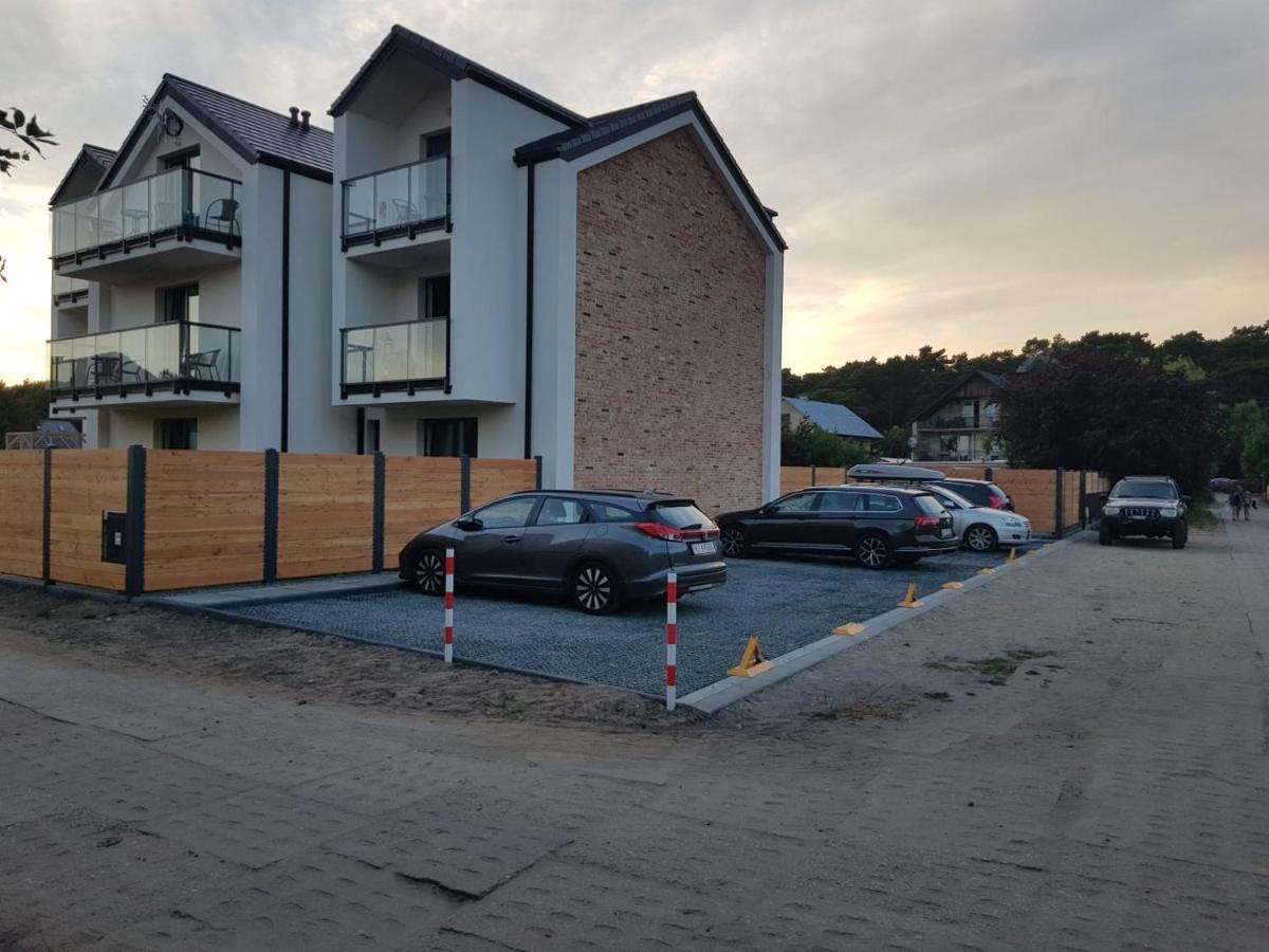 Czarny Baran Lägenhet Dębki Exteriör bild