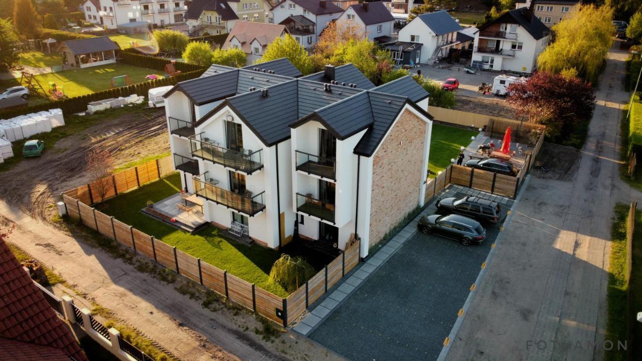 Czarny Baran Lägenhet Dębki Exteriör bild