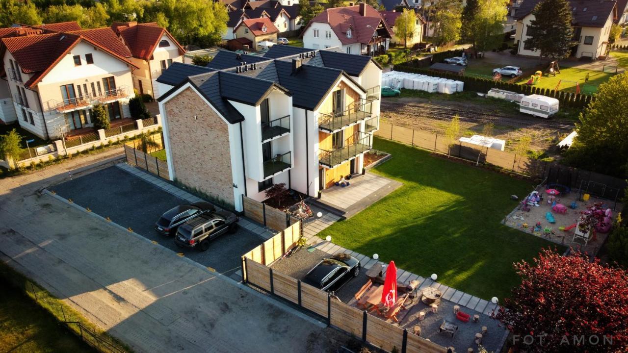 Czarny Baran Lägenhet Dębki Exteriör bild
