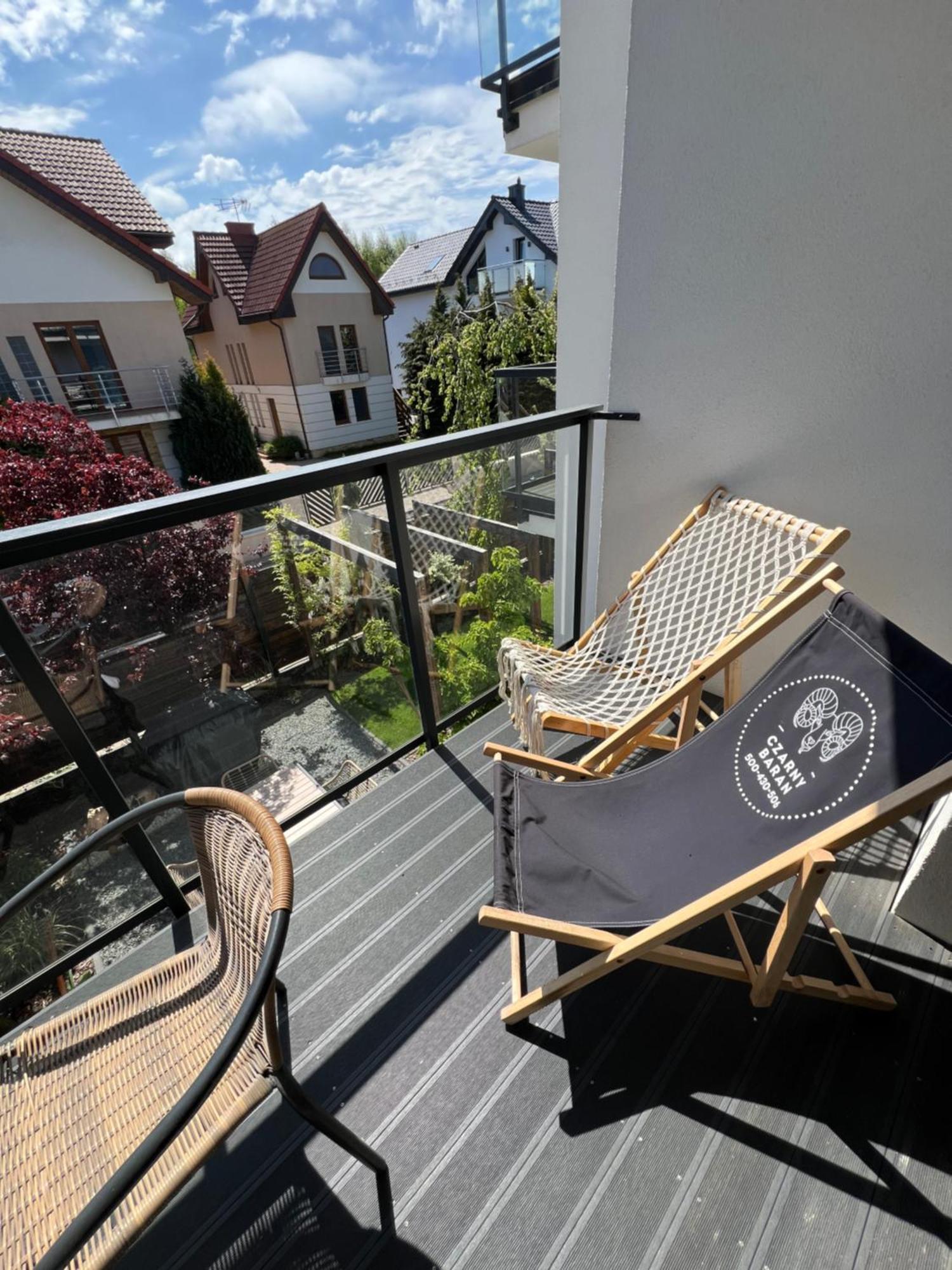 Czarny Baran Lägenhet Dębki Exteriör bild