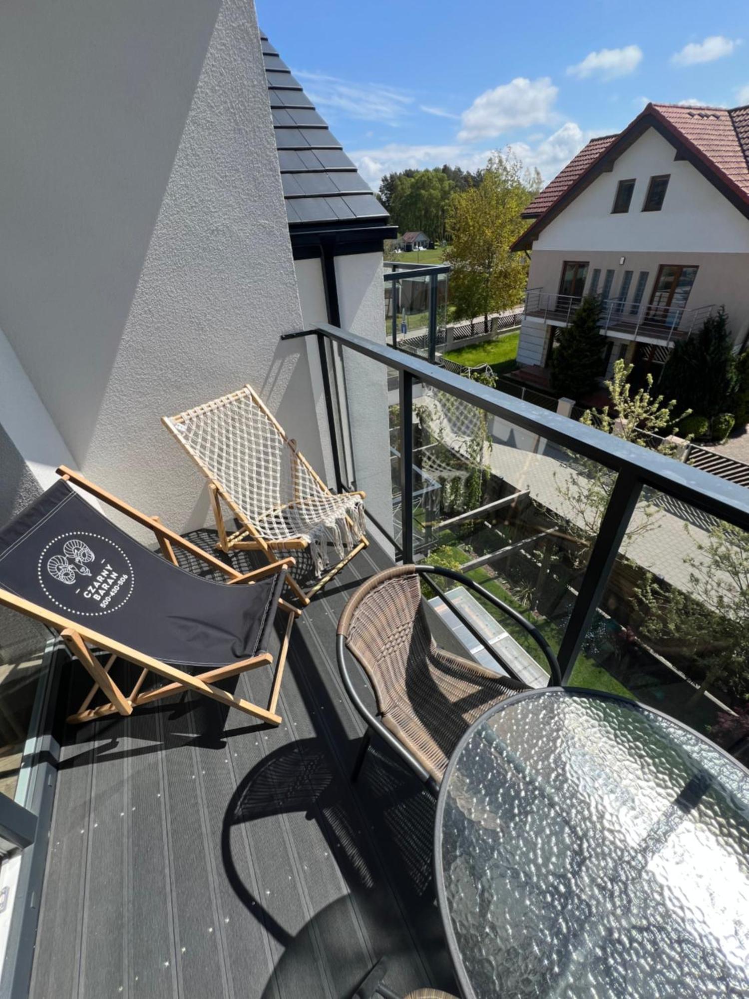 Czarny Baran Lägenhet Dębki Exteriör bild
