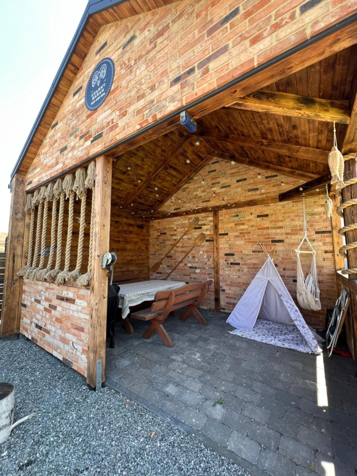 Czarny Baran Lägenhet Dębki Exteriör bild